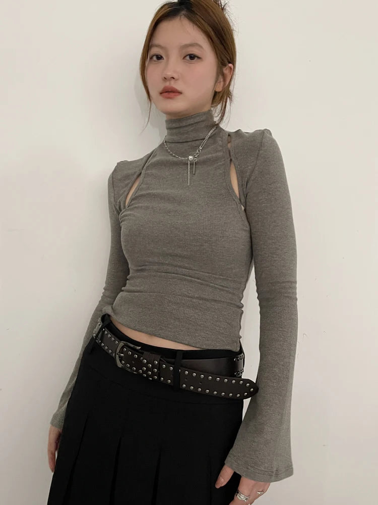 Rivet Studded Leather Belt – Fashion Waist Accessory for Women