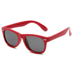 Silicone Kids Sunglasses – UV400 TR90 Goggles for Outdoor UV Protection