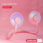 Rechargeable Neck Fan – Portable 3-Speed Hands-Free Cooling for Sports