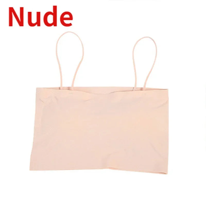 Strapless Tube Top Bra – Seamless Beauty Back Camisole for Daily Comfort