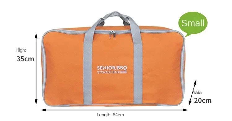Waterproof Oxford Camp Chef Carry Bag – Durable Storage for BBQ Grill Gear