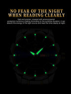 Stainless Steel Quartz Watch – Waterproof Luminous Accessory for Women