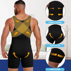 Men Full Body Shapewear – Compression Bodysuit for Tummy Control