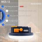 Rechargeable LED Camping Lantern – Waterproof Outdoor Light for Hiking Fishing
