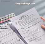 Four Hole A4 Binder – Durable Data Storage Folder for Office Notes