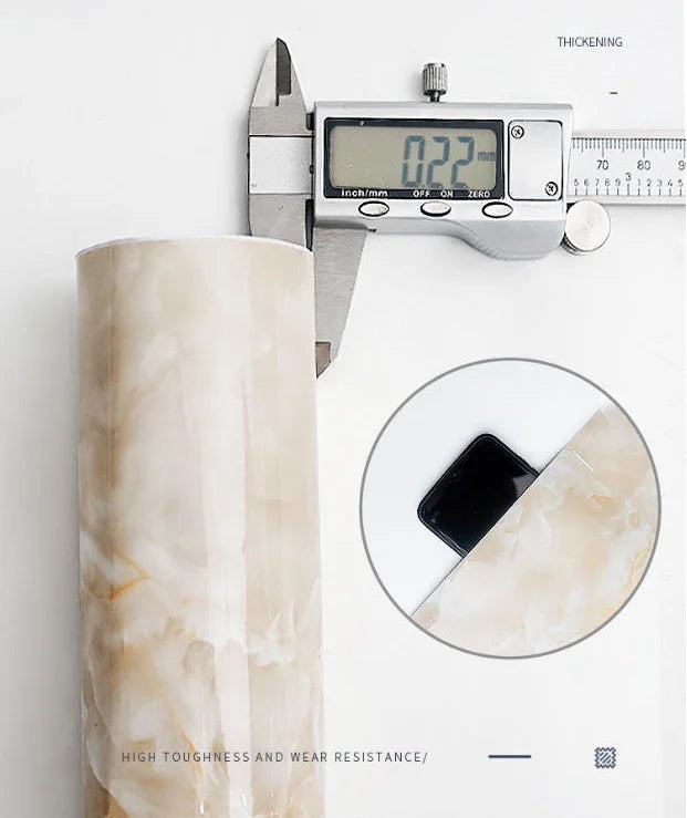 Marble Contact Paper – Waterproof Self Adhesive Vinyl for Kitchen Countertops