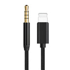 Lightning to 3.5mm AUX Cable – Gold-Plated Audio Adapter for iPhone Devices