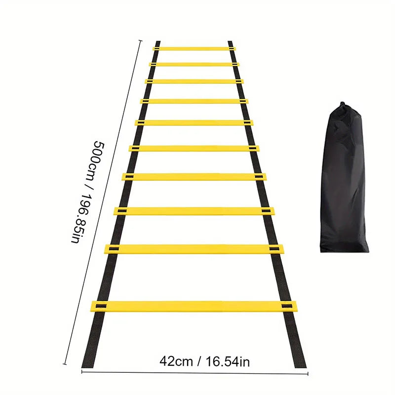 Nylon Agility Ladder – Speed Training Equipment for Sports Fitness