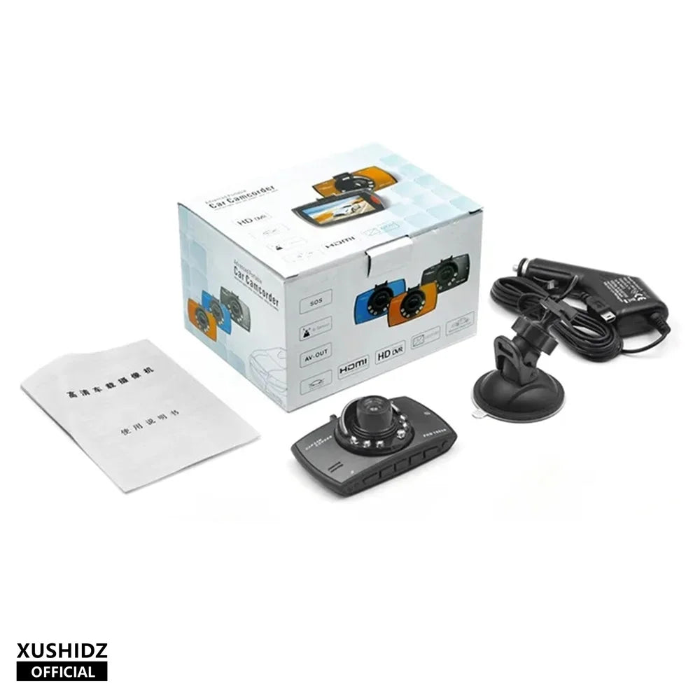 1080P Dash Camera – Night Vision Vehicle Recorder for Car Accident Security