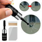 Windshield Repair Kit – Cracked Glass Scratch Restoration for Auto Care
