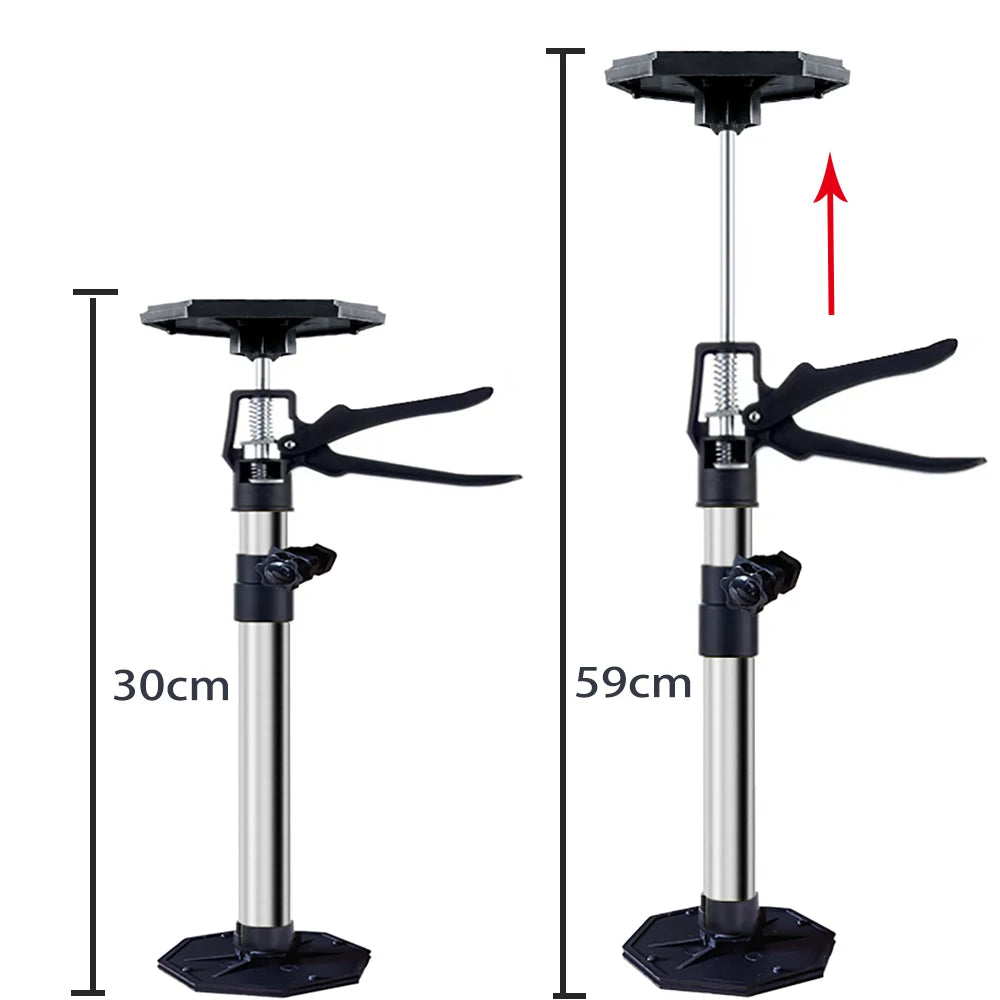 Adjustable Steel Support Rod – Heavy Duty Cabinet Jack for Drywall Installation