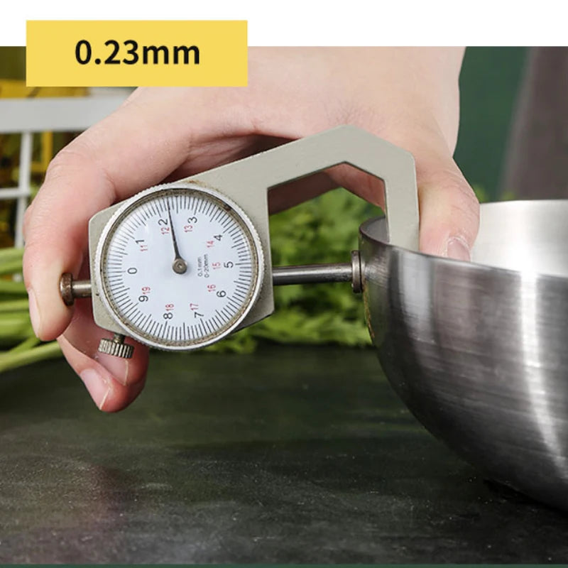 Stainless Steel Frying Pan – Nonstick Uncoated Cookware for Kitchen Stoves