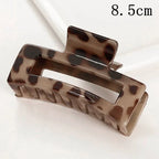 Large Plastic Hair Claw – Korean Fashion Clip for Women Styling