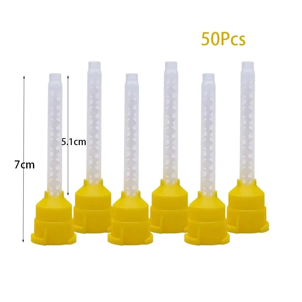 Dental Mixing Tips – Disposable Silicone Impression Nozzles for Lab Use