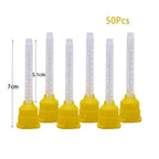 Dental Mixing Tips – Disposable Silicone Impression Nozzles for Lab Use