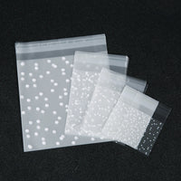 Matte Polka Dot Self-Adhesive Bags – OPP Plastic Wrappers for Party Favors