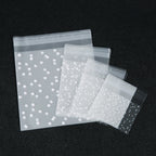 Matte Polka Dot Self-Adhesive Bags – OPP Plastic Wrappers for Party Favors