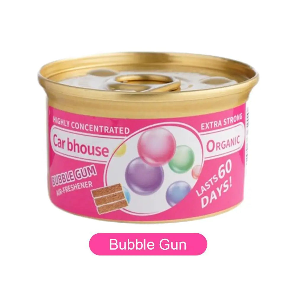 Bubble Gum Car Air Freshener – Organic Odor Eliminator for Auto and Home