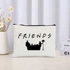 Canvas Friends Makeup Bag – Eco-friendly Cosmetic Organizer for Travel