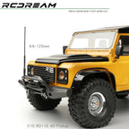 Simulation Antenna Decoration for 1/8 to 1/18 Scale RC Crawler Cars
