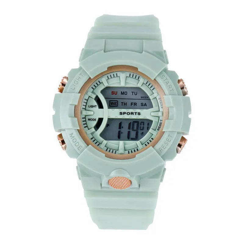 Digital LED Sport Watch – Waterproof Countdown Timer for Women