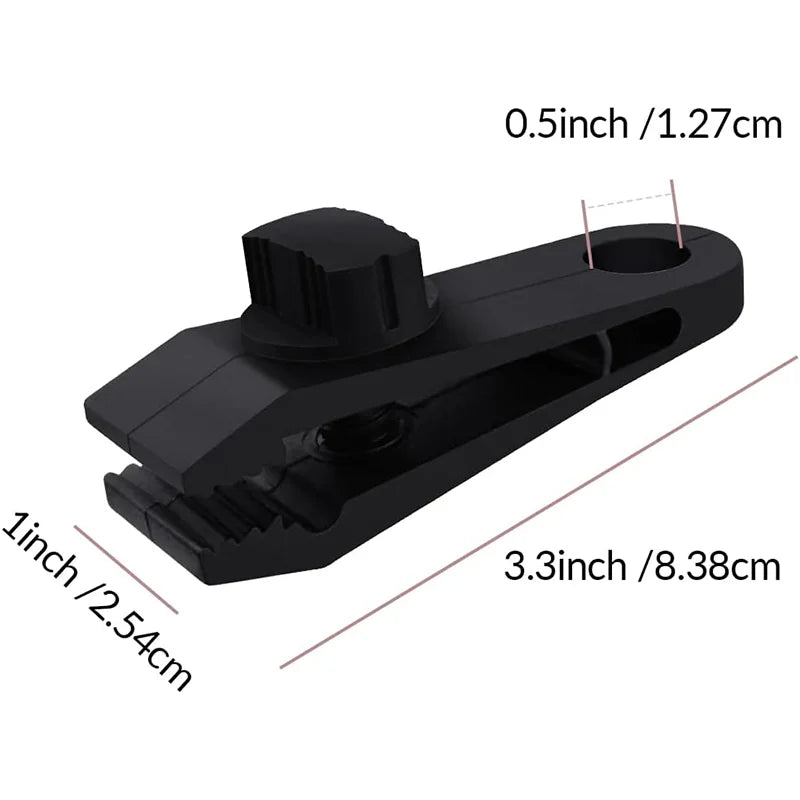 Heavy Duty Tarp Clips – Shark Tent Fasteners for Outdoor Camping and Awnings