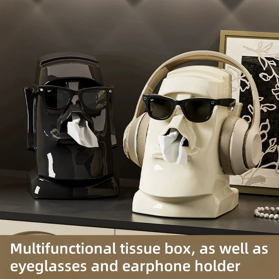 Multi-Functional Tissue Box – Desktop Organizer for Home and Office
