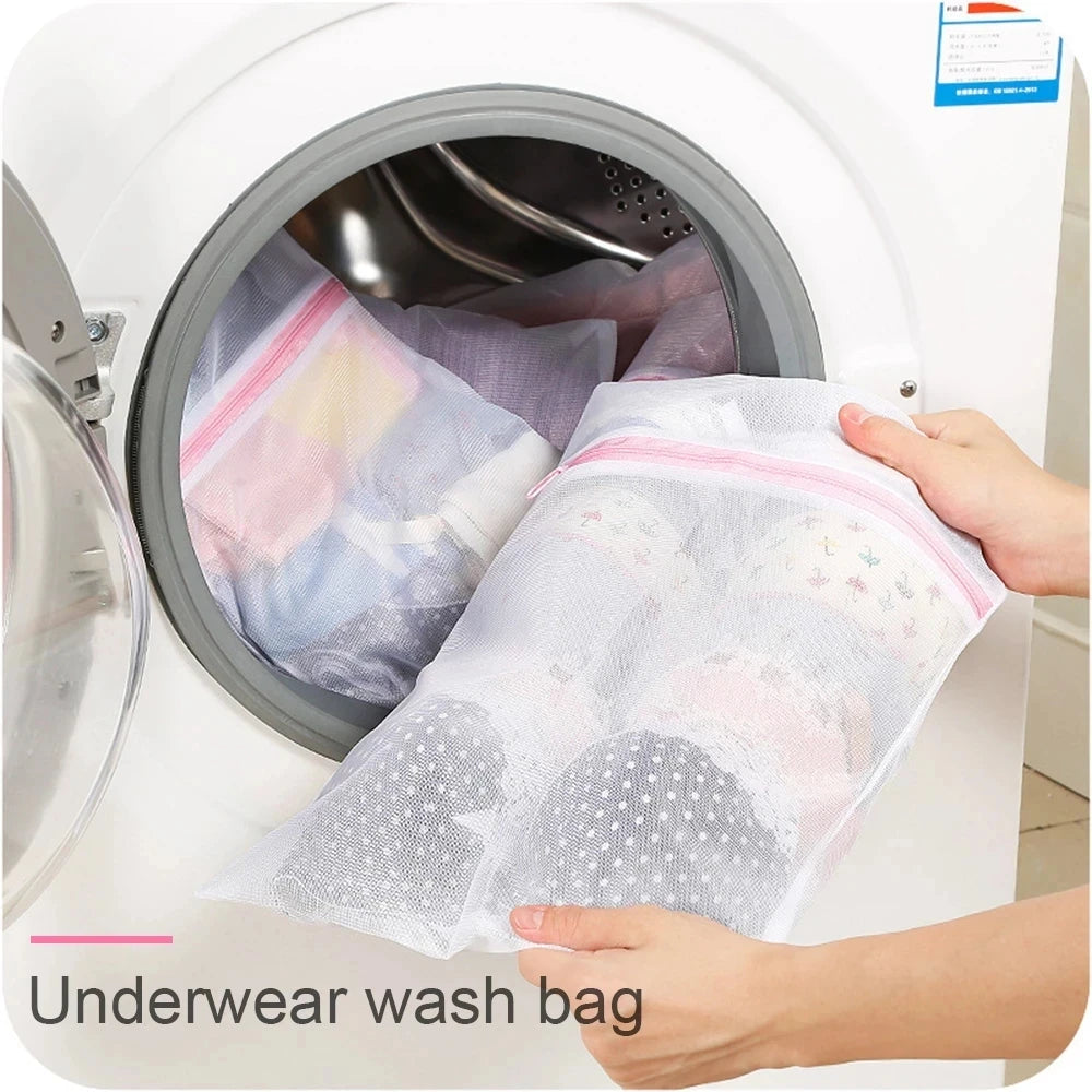 Mesh Laundry Bags – 3-Piece Reusable Set for Delicates and Lingerie Care