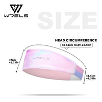 Breathable Elastic Sweatband – Moisture Wicking Headband for Fitness Sports