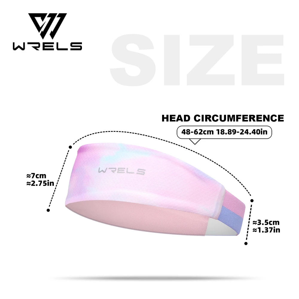 Breathable Elastic Sweatband – Moisture Wicking Headband for Fitness Sports