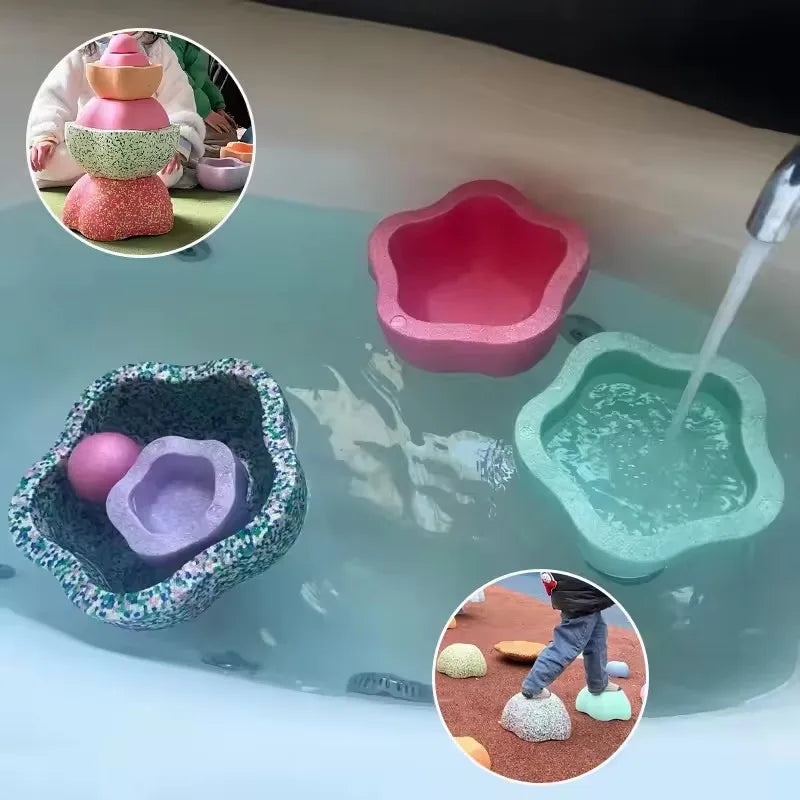 Foam Balance Stepping Stones – Sensory Integration for Kids