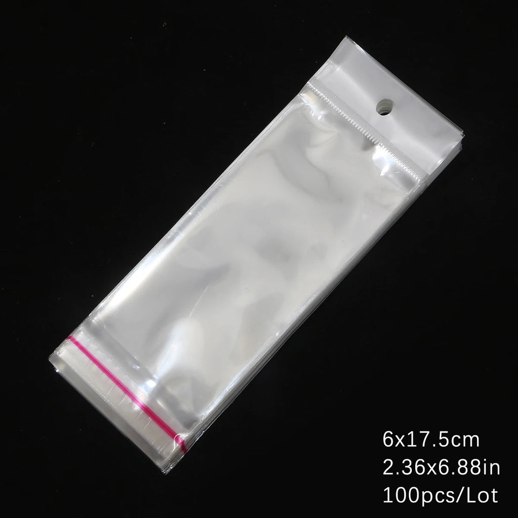 Self-Sealing Cellophane Bags – Transparent Adhesive Packaging for Gifts and Treats