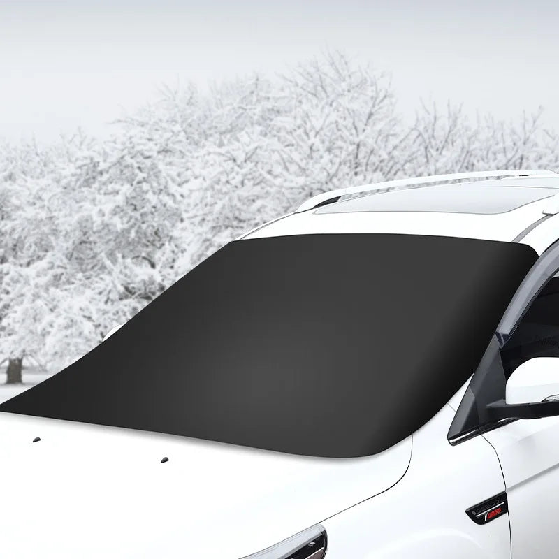 Magnetic Car Snow Shield – Waterproof Windshield Cover for Winter Sun Protection