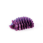 Articulated 3D Printed Hedgehog Figurine – Flexible Desk Decor for Home Office