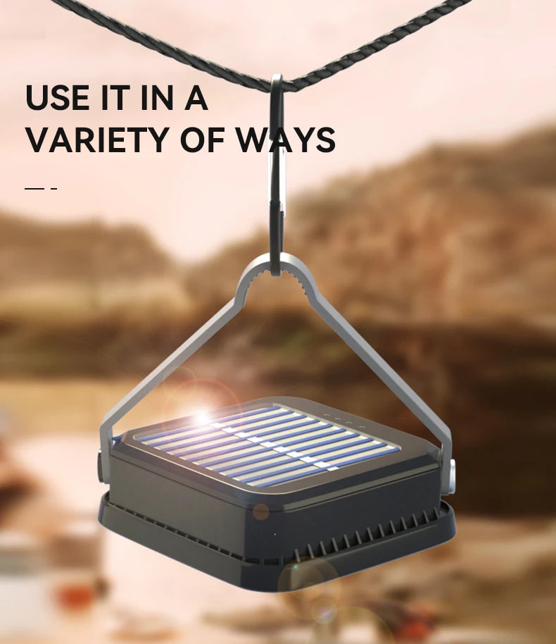 Rechargeable LED Camping Lantern – Portable Hanging Light for Outdoor Work