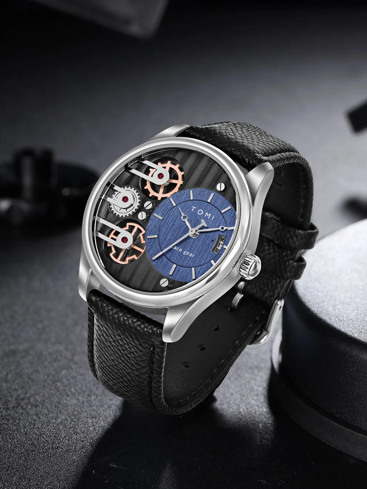 Quartz Men's Wristwatch – Luxury Minimalist Business Gift for Anniversaries