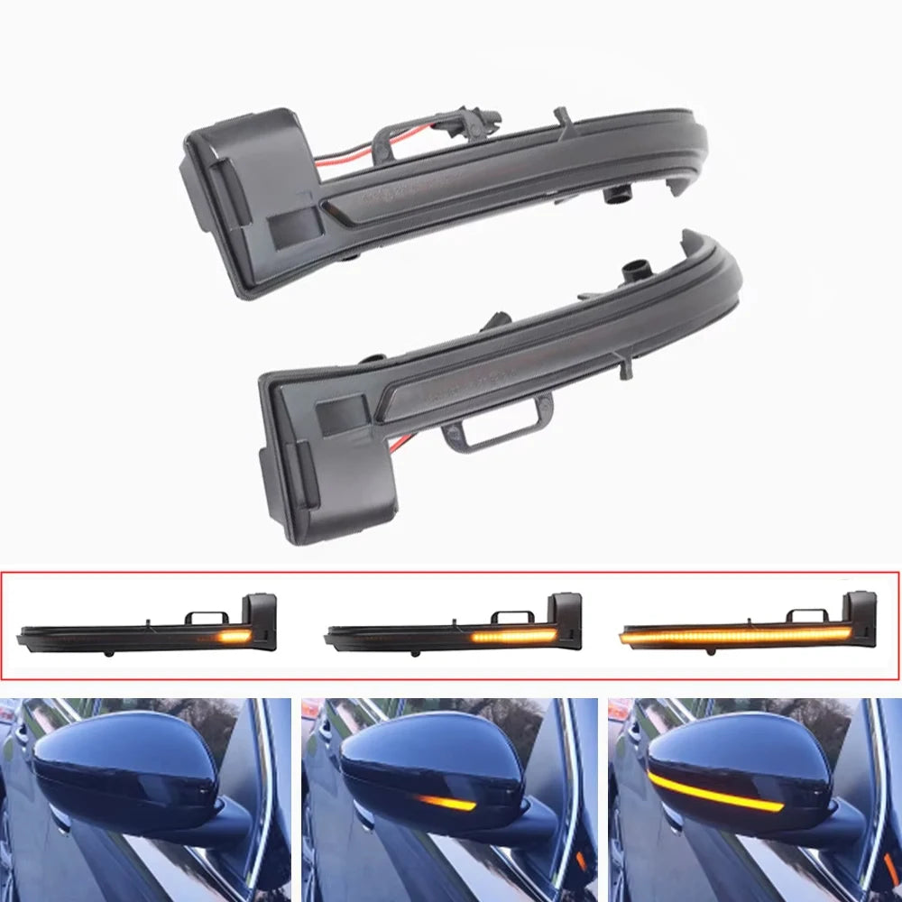 Dynamic LED Side Mirror Indicators – Sequential Turn Signals for Peugeot 308 II