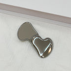 Heart Shape Rotating Mirror – Portable Cosmetic Vanity Tool for Students
