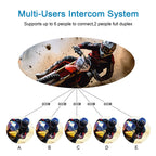 Motorcycle Bluetooth Helmet Intercom – Wireless Headset for Group Riding