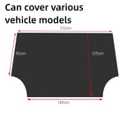Magnetic Windshield Snow Cover – Waterproof Sun Shade for Winter Car Protection