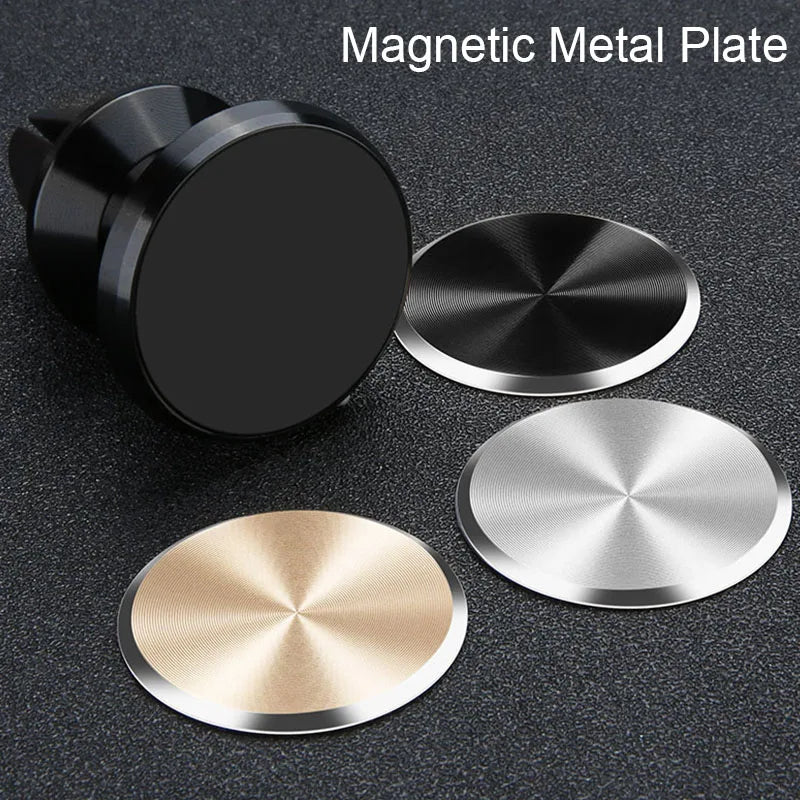 Thin Metal Adhesive Plate – Magnetic Mount Accessory for Car Phone Holders