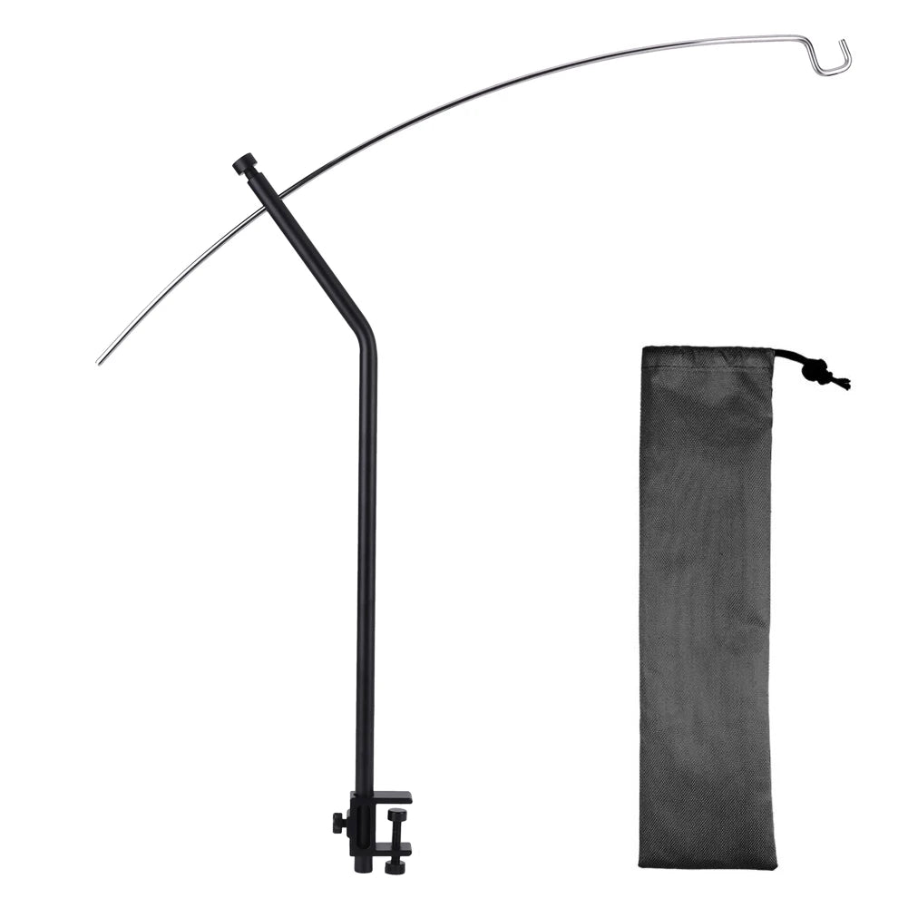 Aluminum Alloy Lantern Rack – Detachable IGT Table Stand for Camping