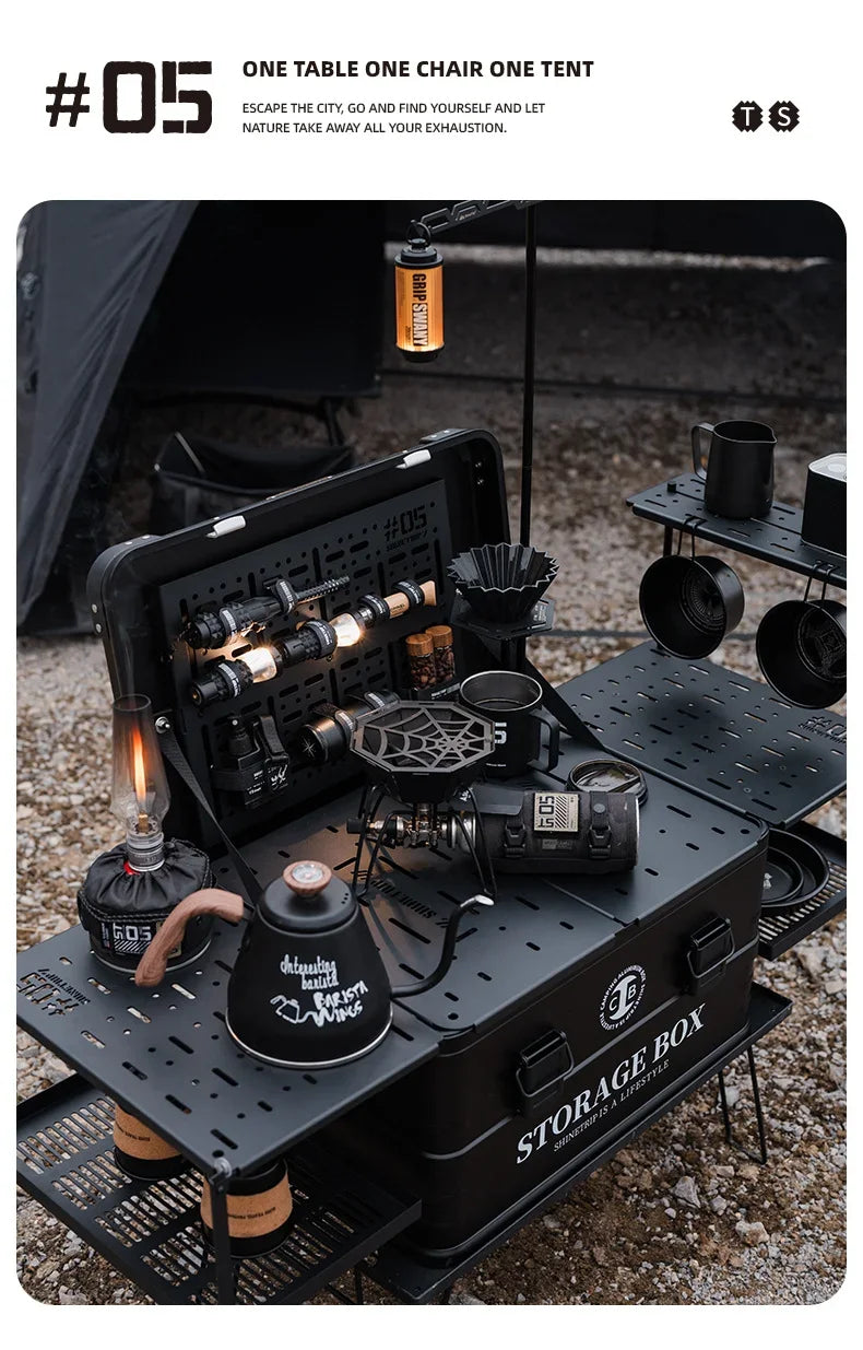 Aluminum Modular IGT Case – Lightweight Storage for Outdoor Camping