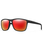 Polarized Cycling Sunglasses – UV400 Square Eyewear for Outdoor Sports