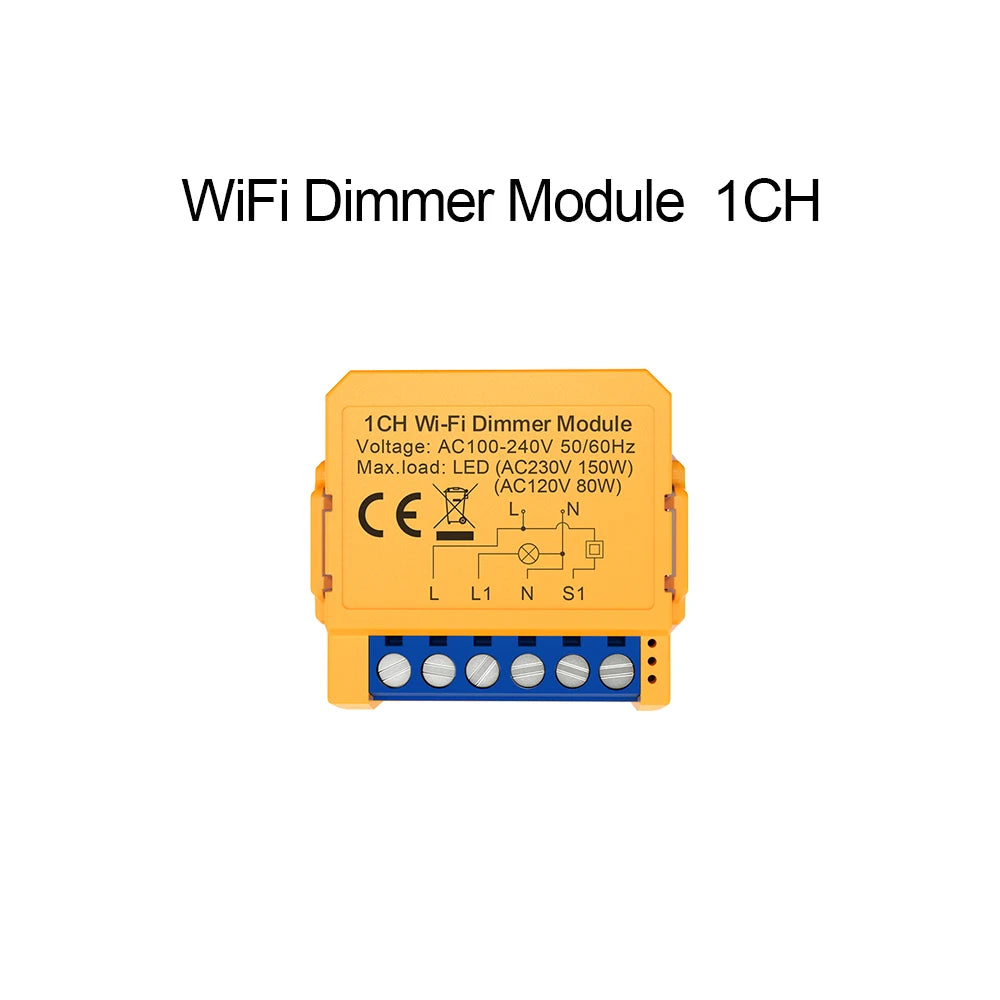 ZigBee Smart Dimmer Module – 2 Way LED Light Switch for Home Automation