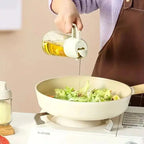 Glass Oil Dispenser Bottle – 2-in-1 Spray and Pour for Kitchen Cooking