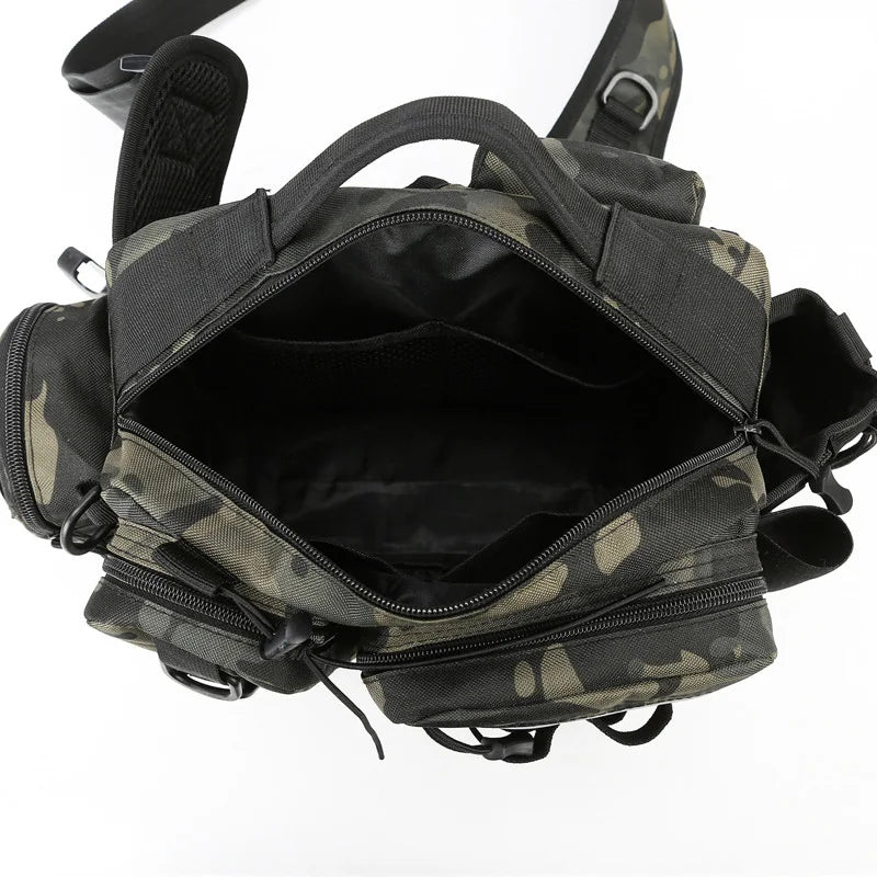 Fishing Tackle Backpack – Gear Storage Bag with Rod Holder for Fly Fishing