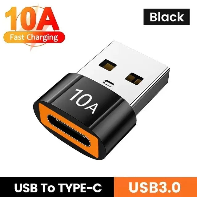 USB to USB-C Adapter – Fast Charging OTG Converter for Smartphones and Laptops