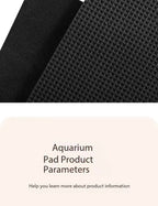 Ultra-Clear Aquarium Mat – 6mm Shockproof Insulation for Fish Tank Setup