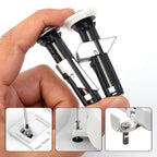 Stainless Steel Toilet Seat Bolt – Retractable Fixing Hardware for Toilet Lids